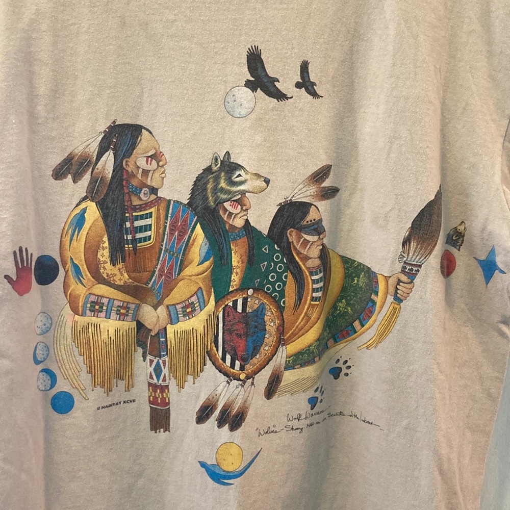 Vintage Habitat XCVII Wolf Warriors Tee